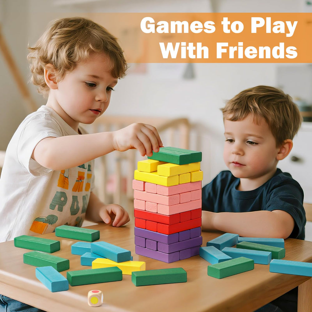 Bright Lewo color blocks for engaging color recognition and play