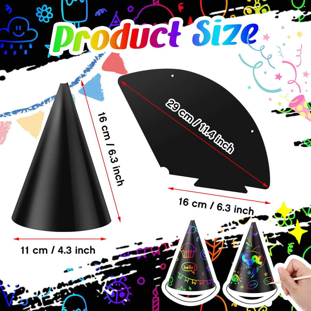Lewtemi bamboo skewers with hats enable easy color reveals.