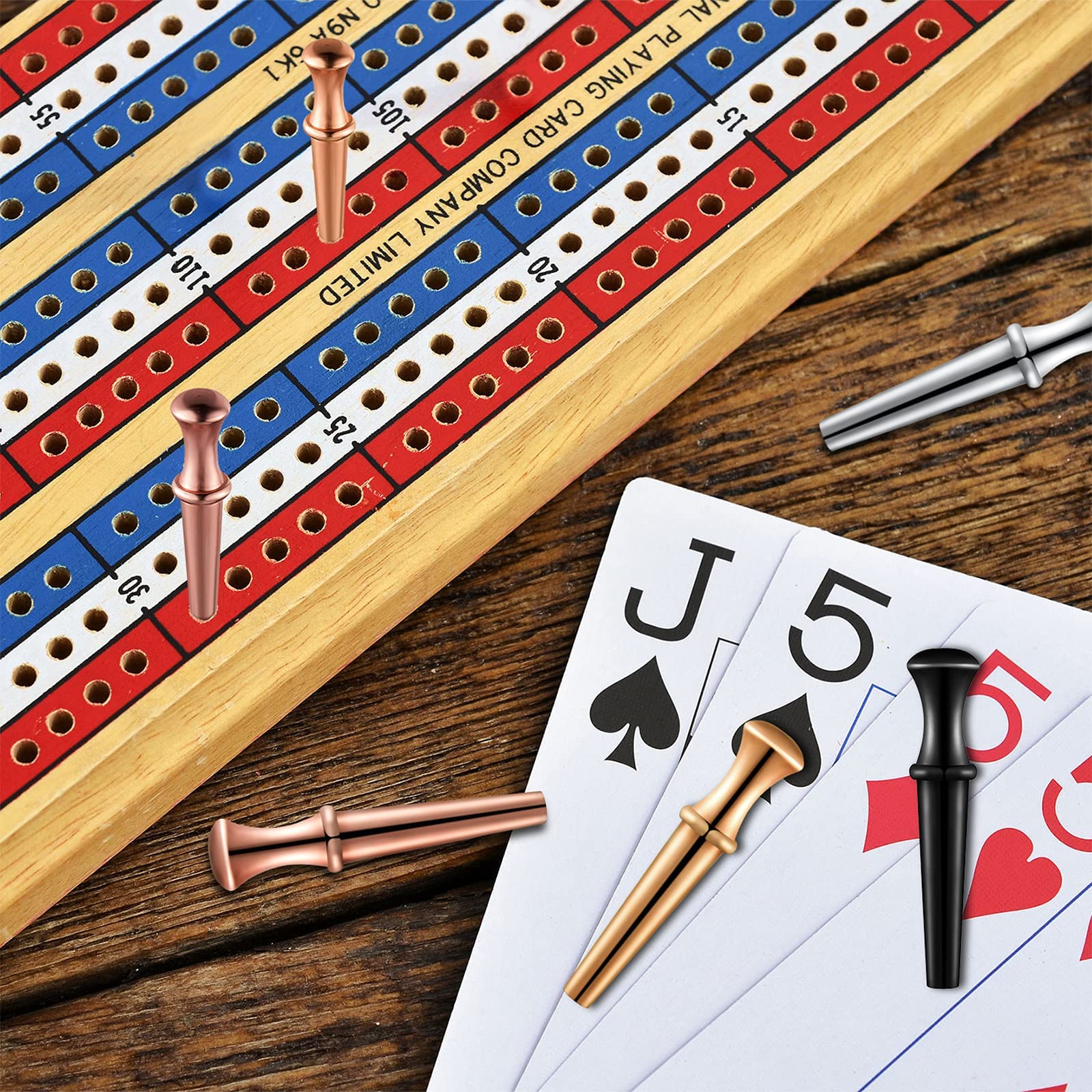Lewtemi family game night peg set ready for friendly play