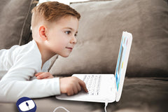 Lexibook bilingual laptop ergonomic design for comfortable use