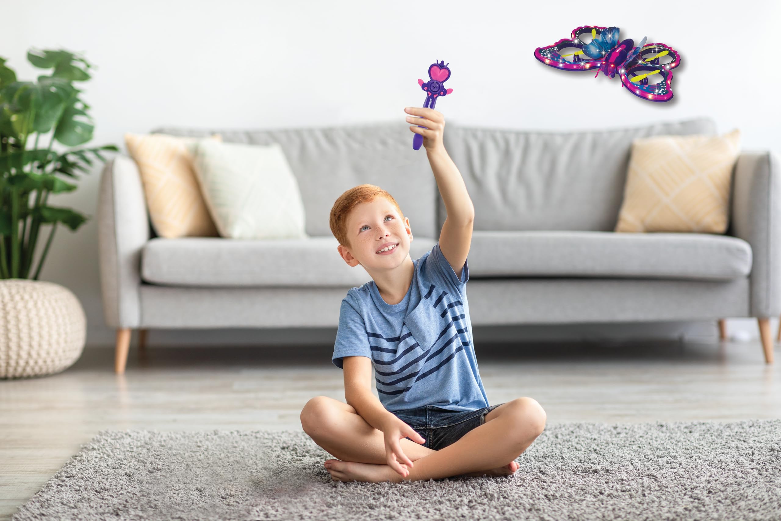 LEXiBOOK Crosslander Butterfly take-off and landing demo for stress-free starts