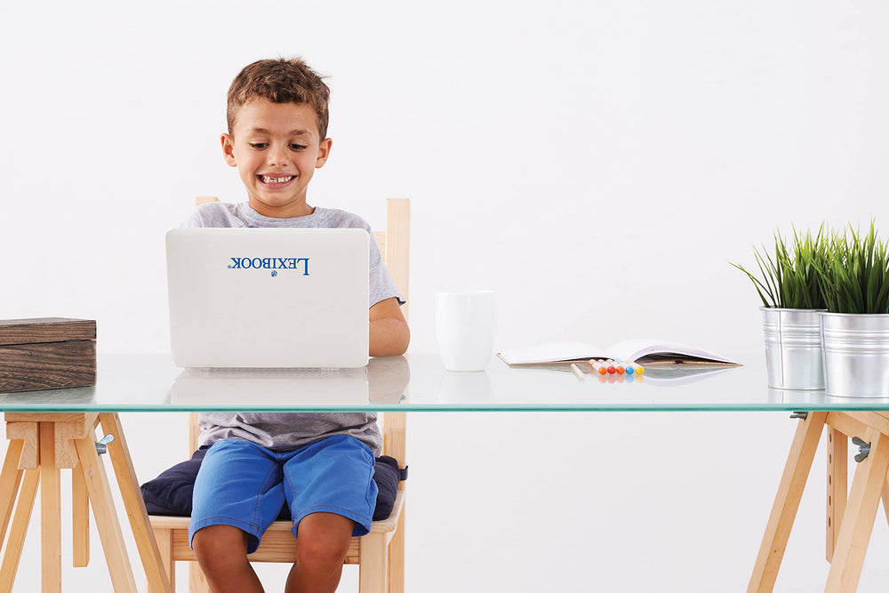 LEXIBOOK typing activities help kids practice keyboard skills.