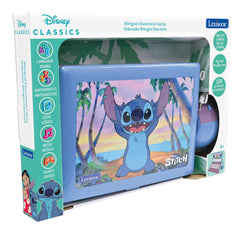 Lexibook Disney Stitch screen presents 124 bilingual activities for kids