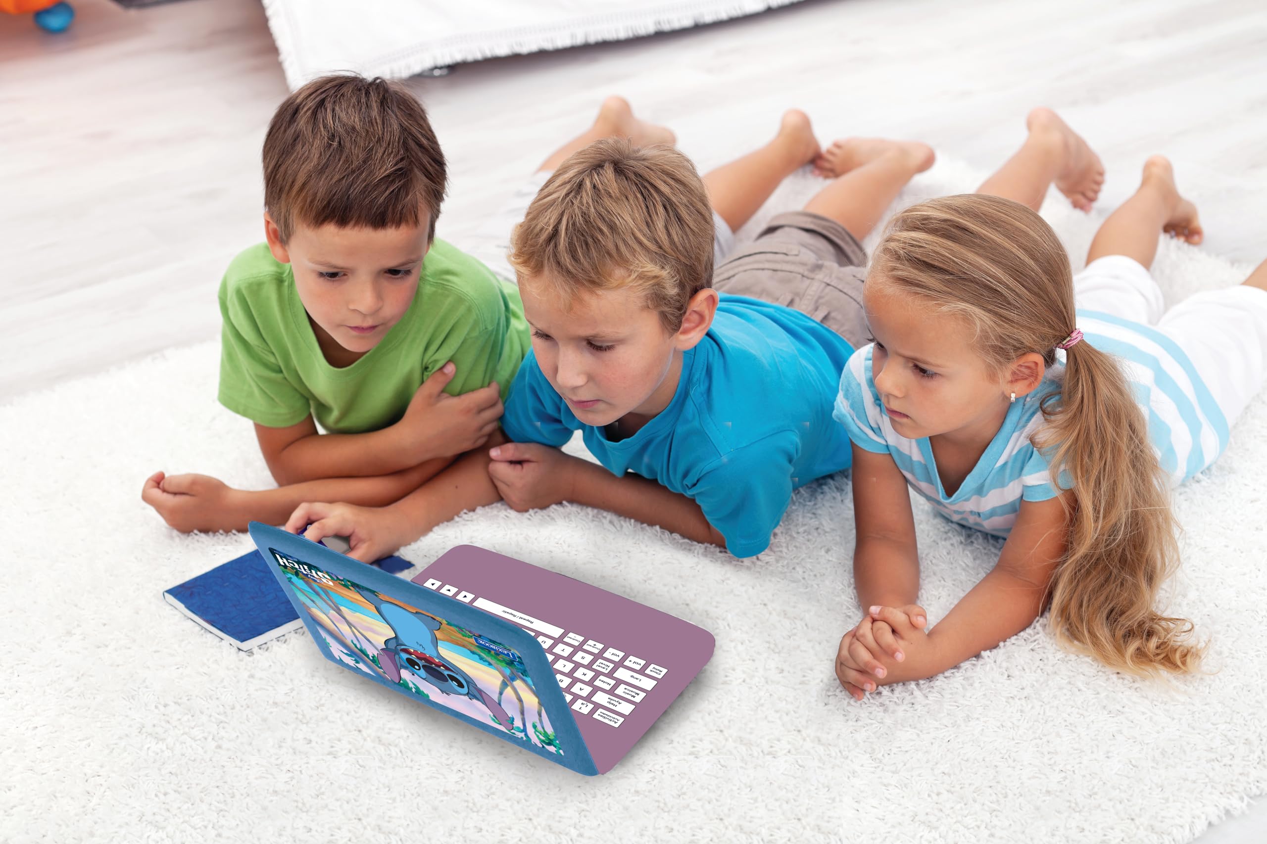 Lexibook Disney Stitch games like Snake and Memory enhance play
