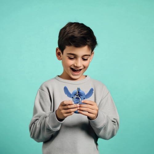 Lexibook Stitch integrated key ring enables easy portability.