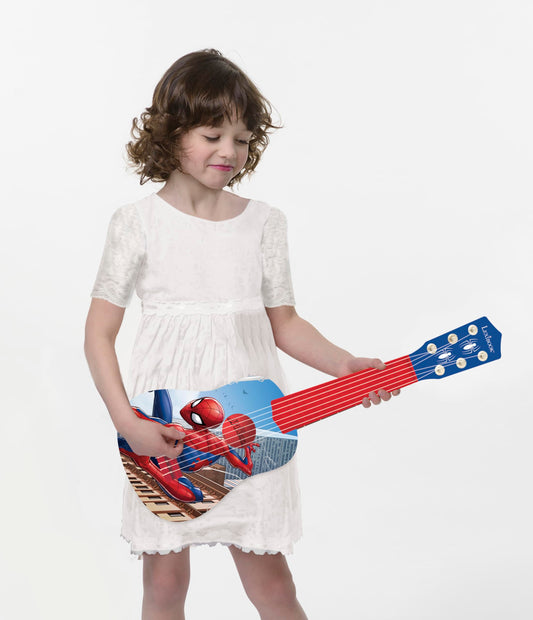 Lexibook nylon-string guitar, 21 inches, great for early practice and comfortable grip.