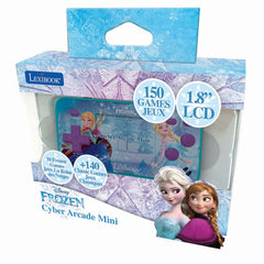 Lexibook Frozen Arcade Pocket Console screen display shows bright 1.8-inch LCD