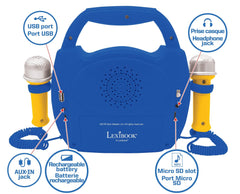 LEXiBOOK Paw Patrol AUX/USB/TF slots to play music from external devices.