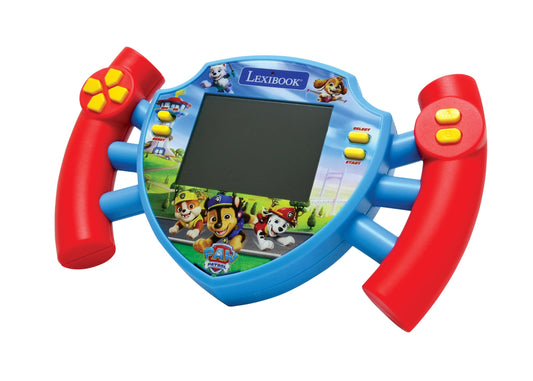 Lexibook Paw Patrol Cyber Arcade Console side view with gesture control feature.