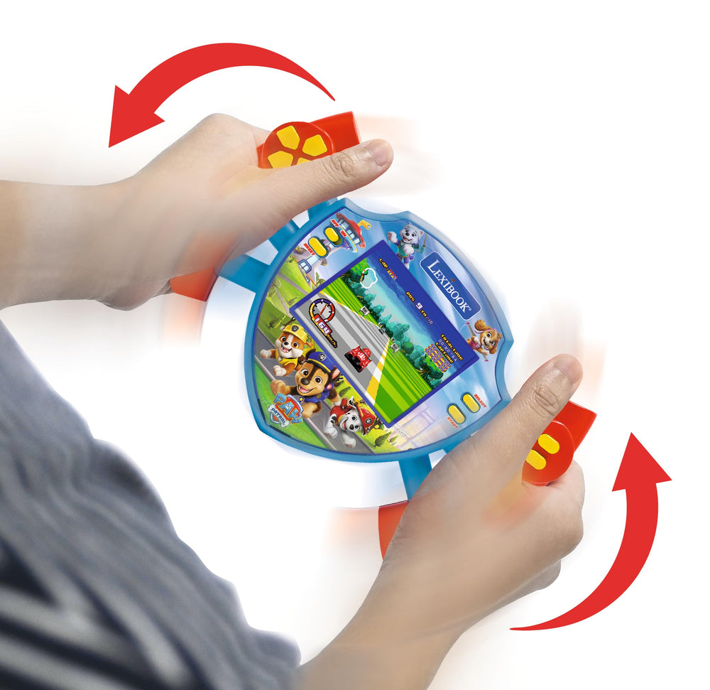 Lexibook Paw Patrol Cyber Arcade Console gesture control in action.