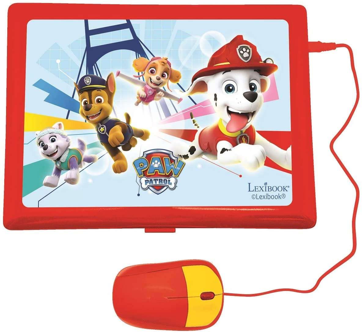 LEXiBOOK Paw Patrol LCD screen animations engage young learners during activities