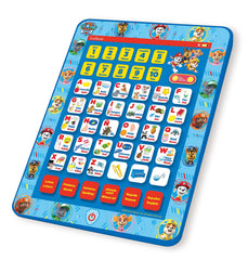 LEXiBOOK Paw Patrol tablet front view helps preschoolers learn letters and sounds.