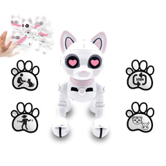 LEXIBOOK Power Kitty LED eyes and collar illuminate exciting play sessions.