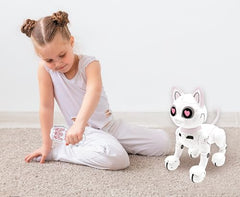 LEXIBOOK Power Kitty rechargeable battery supports long play sessions.