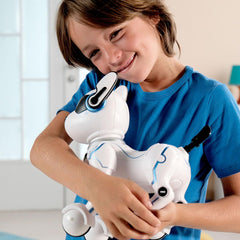 LEXiBOOK Power Puppy LED eyes and necklace lights add charm.