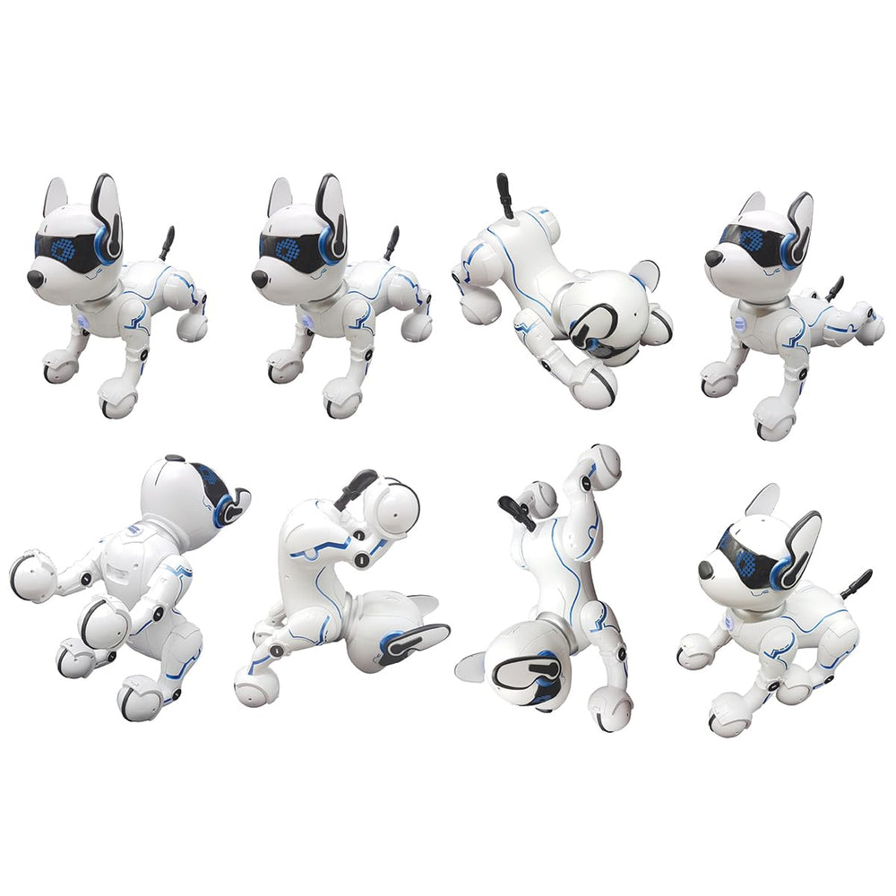 LEXiBOOK Power Puppy sensors react to caresses for lifelike interaction.