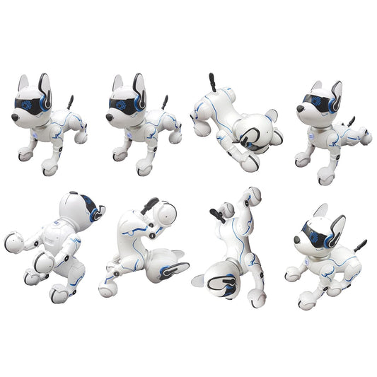 LEXiBOOK Power Puppy sensors react to caresses for lifelike interaction.