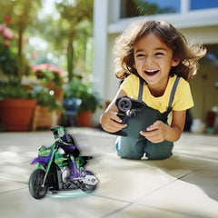 LEXiBOOK RC18 Crosslander scale 1:18 for realistic mini motocross feel.
