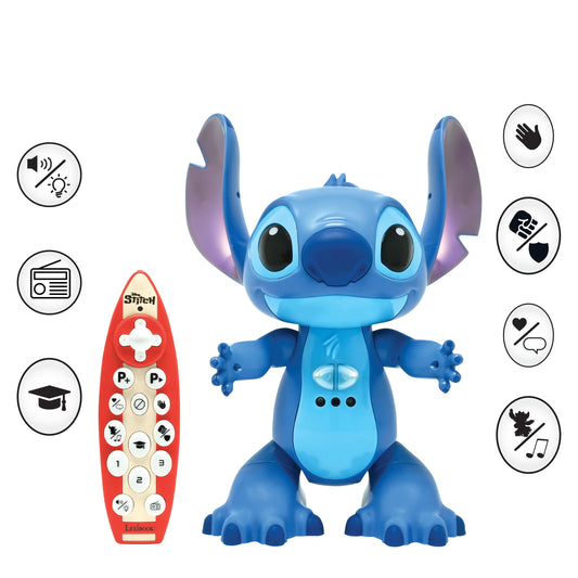 LEXiBOOK Stitch demonstrates gesture control for hands-free interactive play