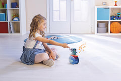 LEXiBOOK Stitch Surfer Robot LED light effects illuminating playtime