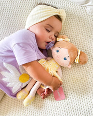LeyaDoll cozy cuddle companion for toddlers during pretend play.