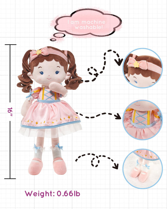 LeyaDoll princess-twinkle doll box – gift-ready packaging for delightful unboxing moments.