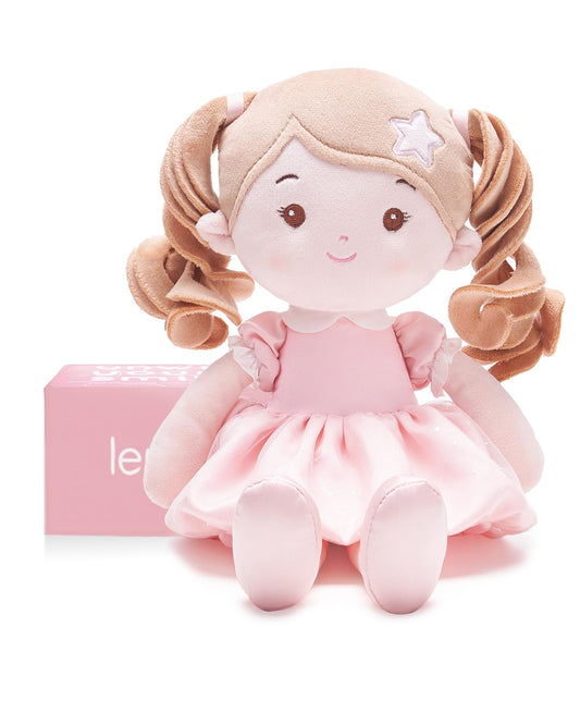 LeyaDoll soft baby doll 12-inch for cuddling and comfort.