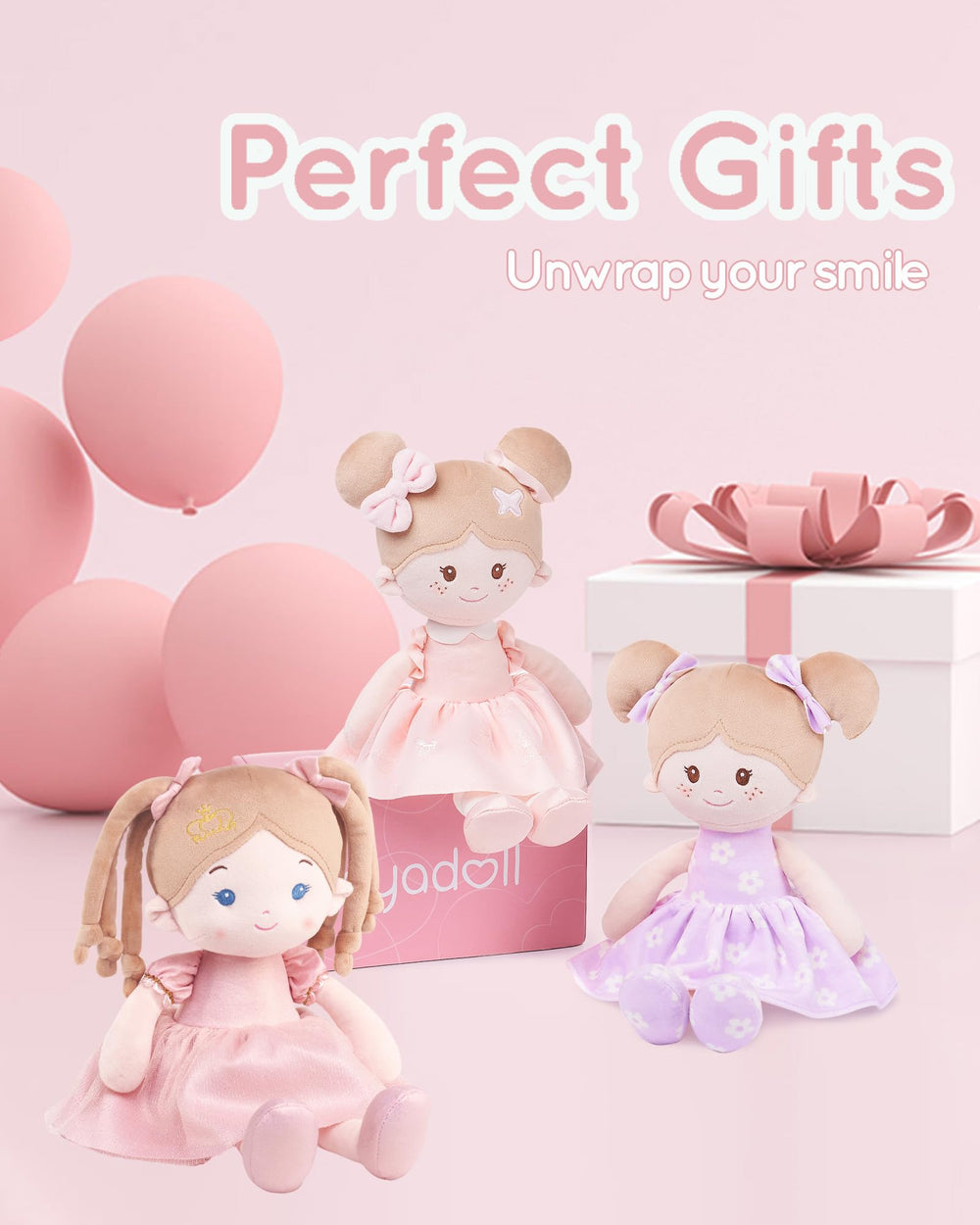 LeyaDoll unboxing moment with premium gift-ready packaging