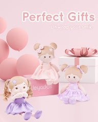LeyaDoll Starlet Purple 16-inch gift box signals a ready-to-gift present.