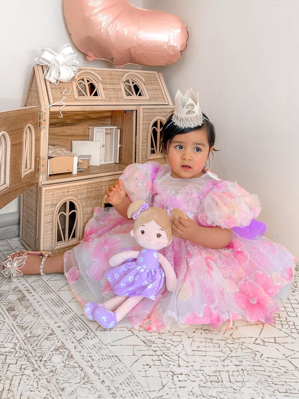 LeyaDoll gift-ready pink box makes birthdays extra special.