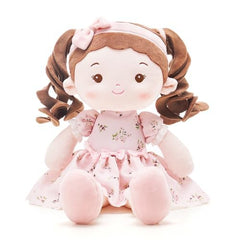 LeyaDoll pink gift box being opened for gifting presentation