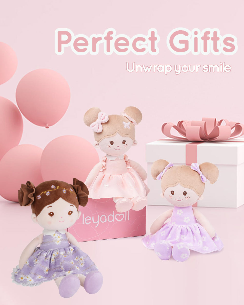 LeyaDoll ultra-soft fabric delivers cozy comfort during snuggle sessions.
