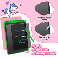 LEYAOYAO 3-pack green LCD writing tablet: lightweight, portable learning on the go.
