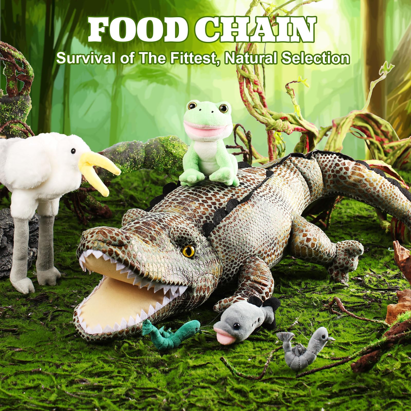 Leyndo frog plush encourages creative storytelling and play