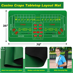 Leyndo 19mm casino-grade dice ensuring balanced rolls