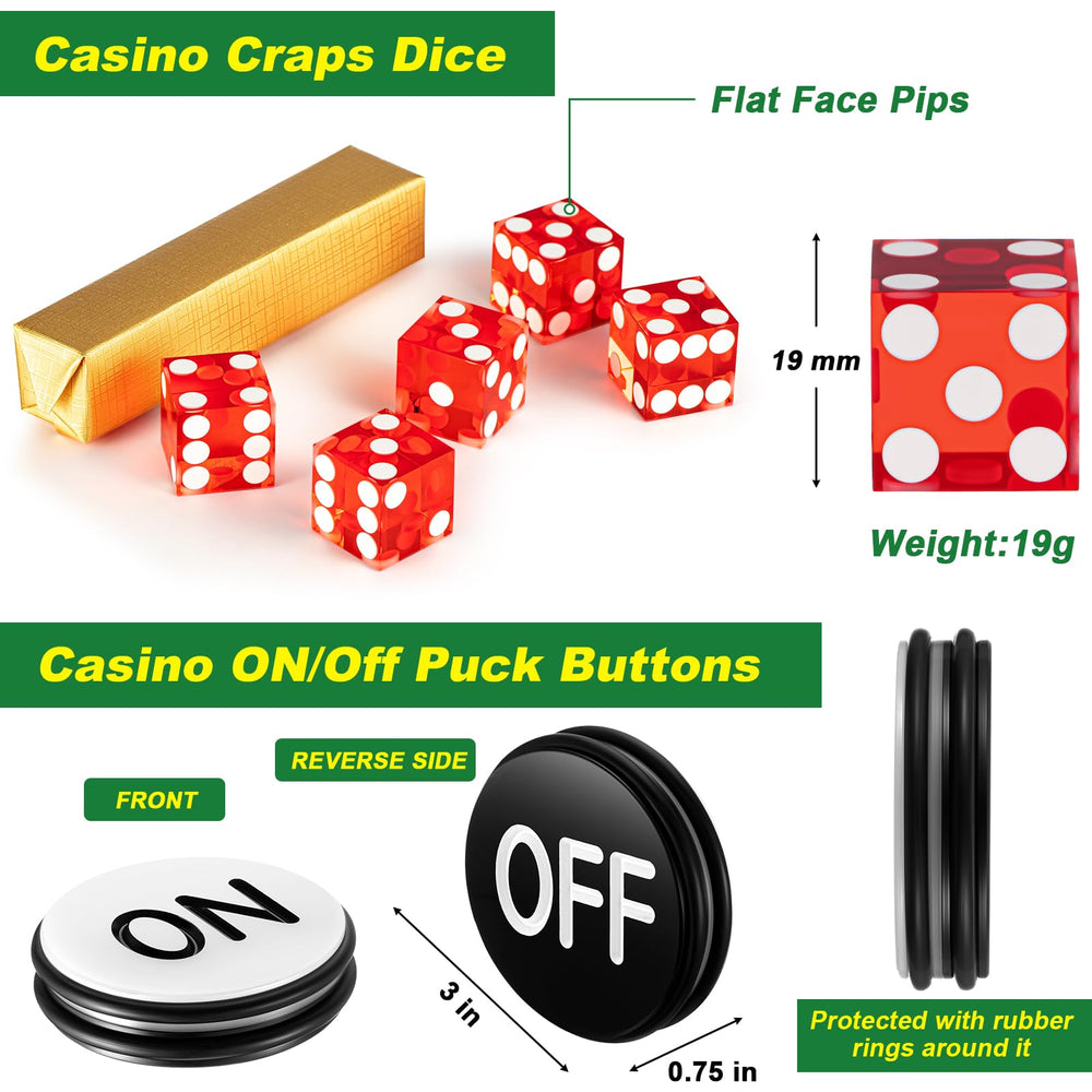 Leyndo rattan dice stick for comfortable handling during games