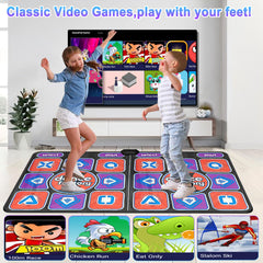 Leyoutime dance mat 2-player mode enables friendly competition and shareable dance moments