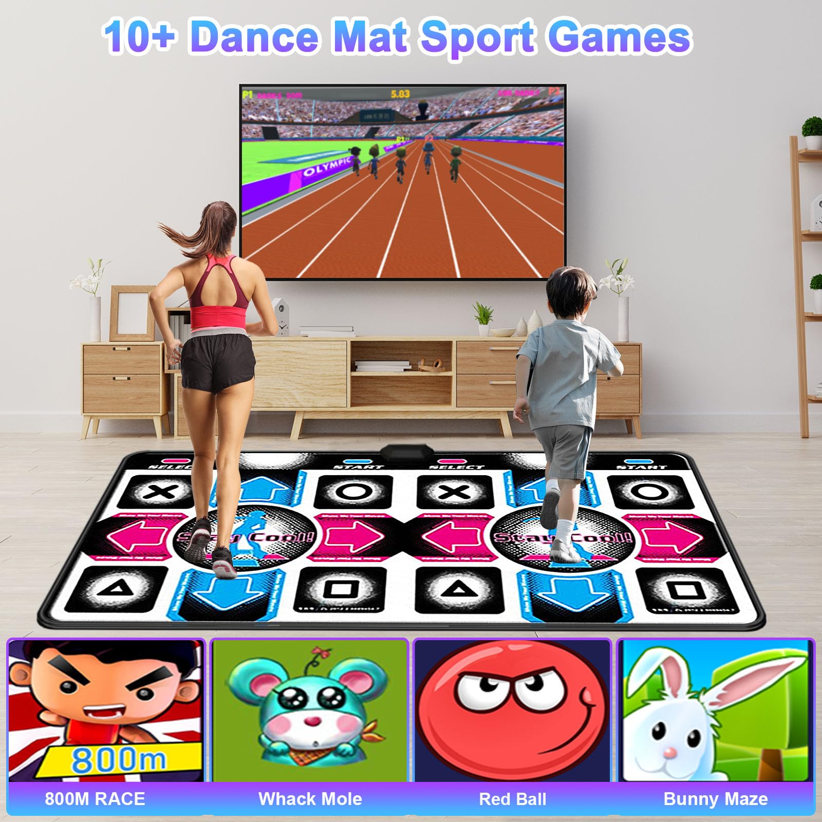 Leyoutime two-player mode enables friendly competition and shared fun.