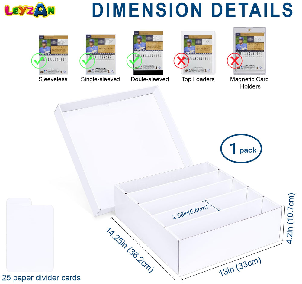 Leyzan 5-row storage box stacked on shelf demonstrates secure nesting and space-saving organization.