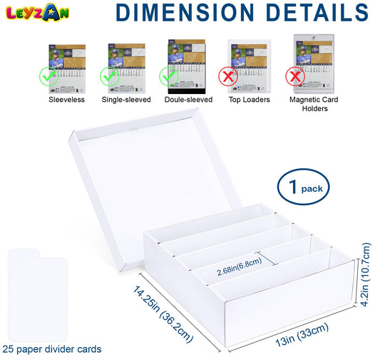 Leyzan 5-row storage box stacked on shelf demonstrates secure nesting and space-saving organization.