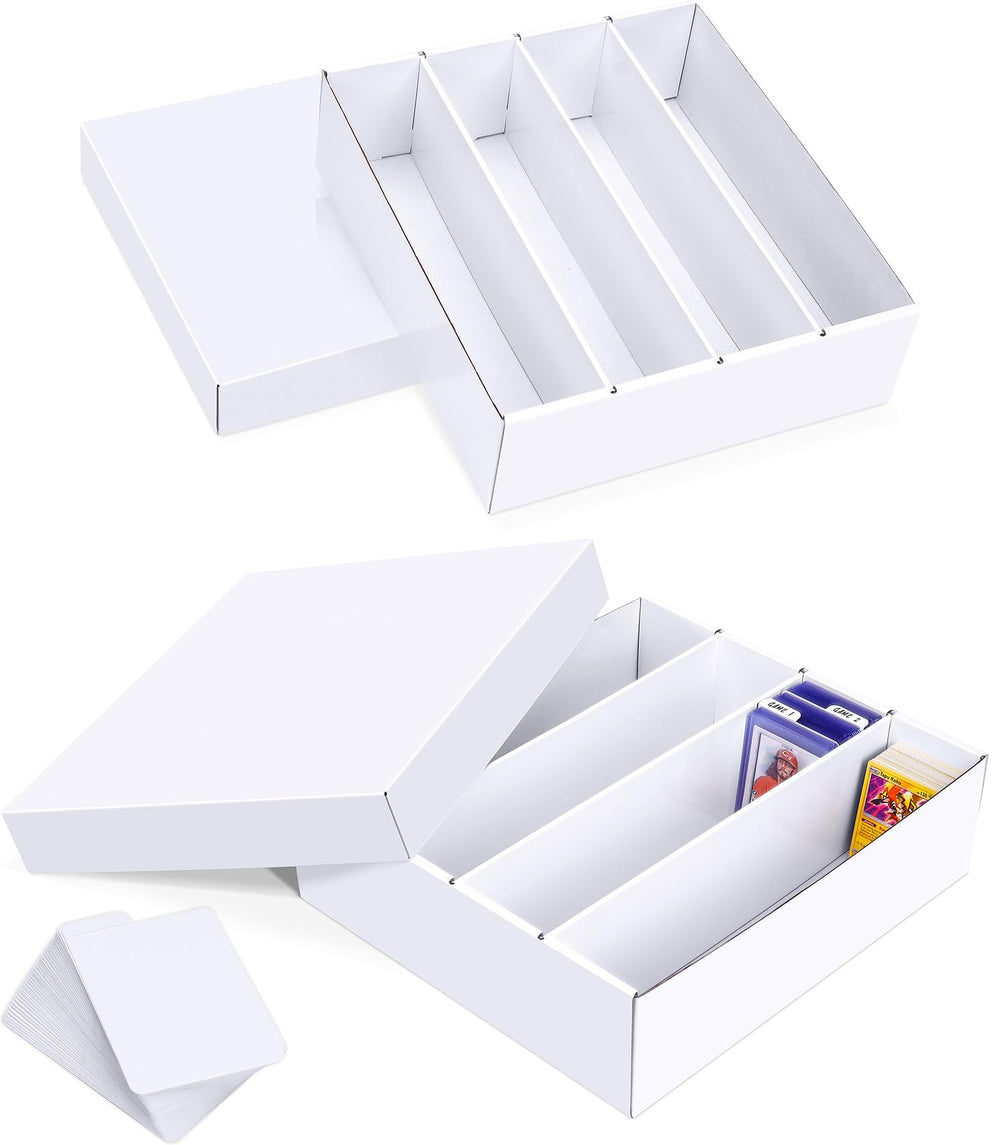 Leyzan card storage box 3200-capacity for bulk card organization.