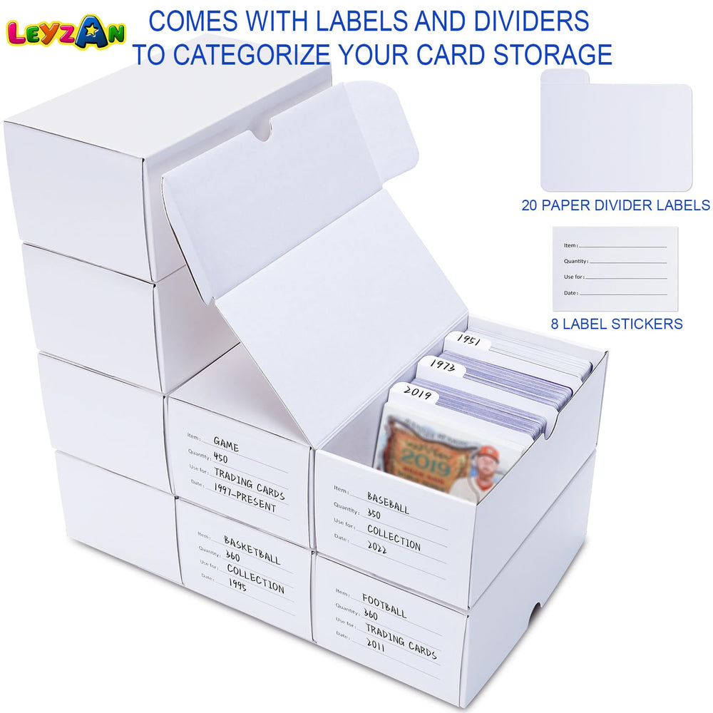 Leyzan sturdy box frame provides solid protection for valuable cards.