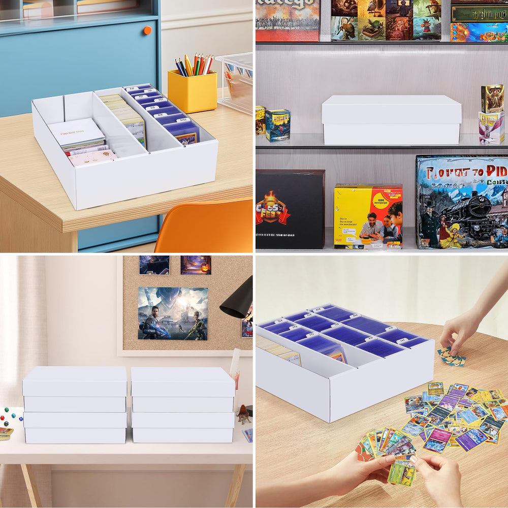 Leyzan storage box versatile for TCGs like MTG and Yugioh, organizing sets.