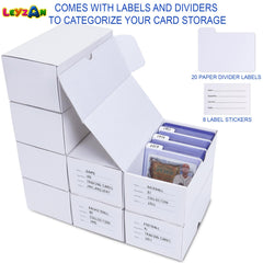 Leyzan viewable organization helps locate cards during game sessions.