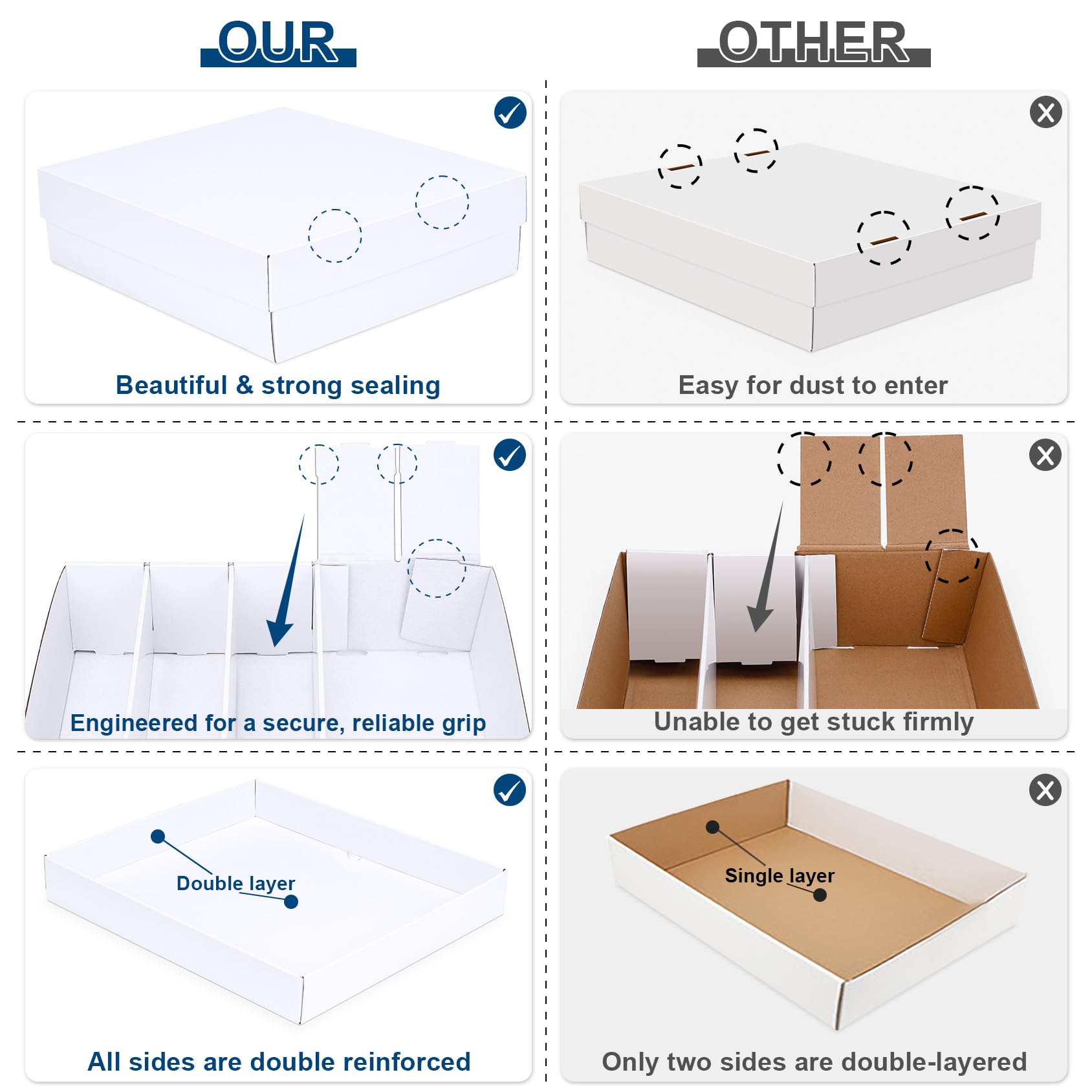 Leyzan waterproof materials ensure protection against moisture during transport and storage.