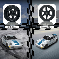 LFOLUSU RC drift car 2.4GHz remote ensures interference-free racing