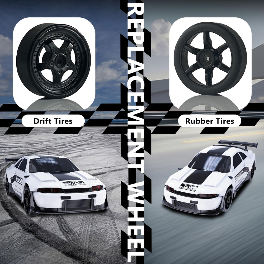 LFOLUSU drift tires enable drifting on smooth surfaces.