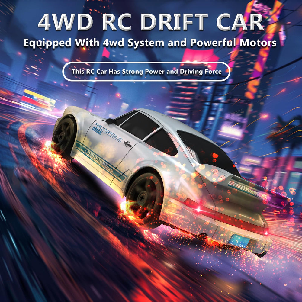 LFOLUSU RC drift car drift tires enable smooth, controlled slides