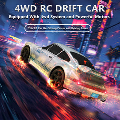 LFOLUSU RC drift car drift tires enable smooth, controlled slides