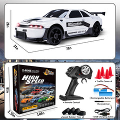 LFOLUSU rubber tires deliver high-speed racing on good roads.